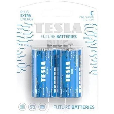 TESLA BATTERIES C BLUE+ (R14 / BLISTER FOIL 2 PCS)