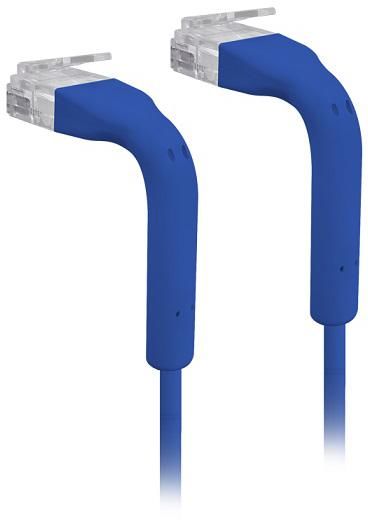 UBIQUITI UBNT U-Cable-PATCH-RJ45,Eth Patch Kabel,0,22m, Cat6, modrý (U-Cable-PATCH-RJ45-BL)