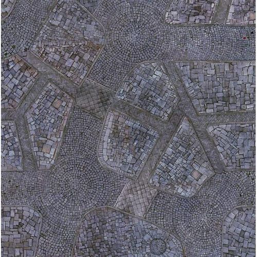 Kraken Wargames Playmat - Cobblestone City 2.0 (91 x 91 cm)