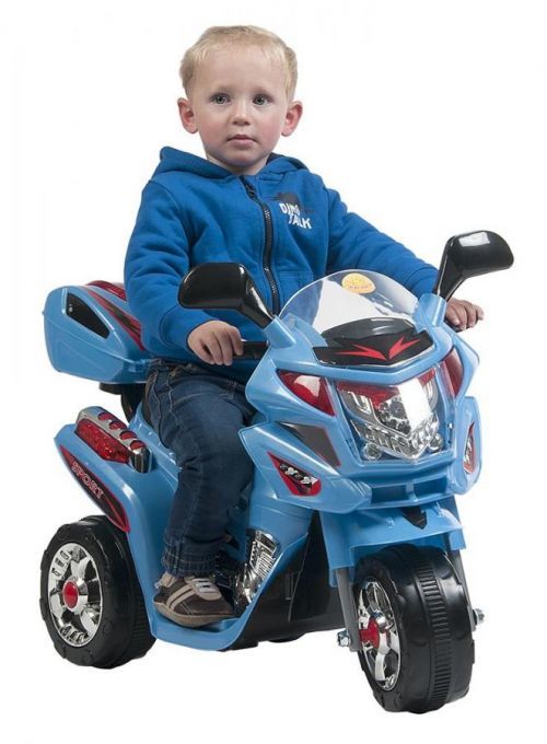 Kids World Dětská motorka Rallye modrá modrá