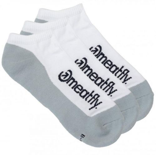 Ponožky Meatfly Boot 3pack white 35-37