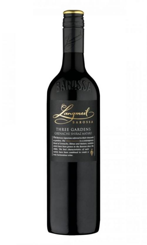 Langmeil Three Gardens Shiraz Mataro Grenache 2017 0,75l 14,5%