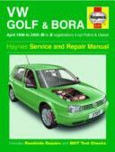 VW Golf & Bora Service and Repair Manual(Paperback)