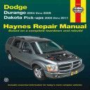 Dodge Durango & Dakota Automotive Repair Manual - 2004-11 (Freund Ken)(Paperback)