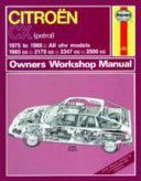 Citroen CX Owners Workshop Manual(Paperback)