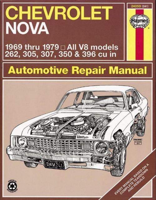 Chevrolet Nova (69 - 79) (Haynes J. H.)(Paperback / softback)