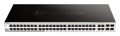 D-Link DGS-1210-52 48xGbE, Smart Sw,4x SFP, L2/L3