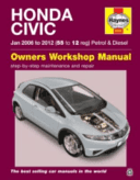 Honda Civic Petrol and Diesel Owner's Workshop Manual - 2006-2012 (Storey M. R.)(Paperback)