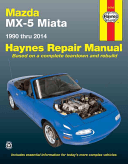 Mazda MX-5 Miata Automotive Repair Manual - 1990-2014 (Anon)(Paperback)