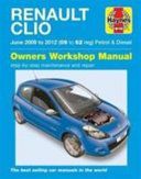 Renault Clio Petrol & Diesel Owners Workshop Manual (Storey M.)(Paperback)
