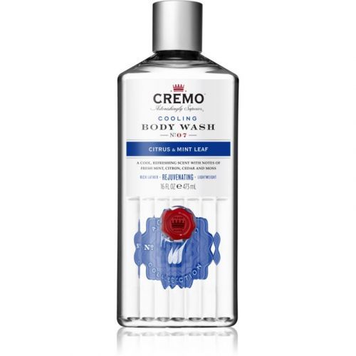 Cremo Cooling Body Wash Citrus & Mint Leaf hydratační sprchový gel 473 ml