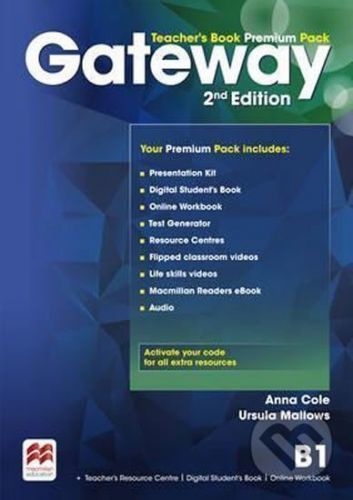 Gateway B1: Teacher's Book Premium Pack, 2nd edition - Cole Anna, Brožovaná