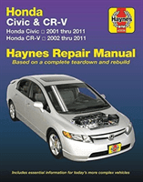Honda Civic (01-11) and Cr-V (02-11) Haynes Repair Manual - Does Not Include Information Specific to Cng or Hybrid Models (Haynes Publishing)(Paperback)