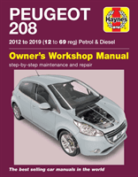 Peugeot 208 petrol & diesel (2012 to 2019) 12 to 69 reg - 2012 to 2019 (Gill Peter)(Paperback / softback)