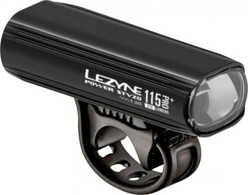 Lezyne sada světlometů na kolo Power Pro 115 plus  LED napájeno akumulátorem, napájení přes USB černá