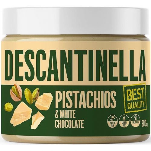 Descanti Descantinella Pistachios & White Chocolate ořechová pomazánka 300 g