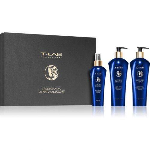 T-LAB Professional Sapphire Energy dárková sada (pro posílení vlasů)