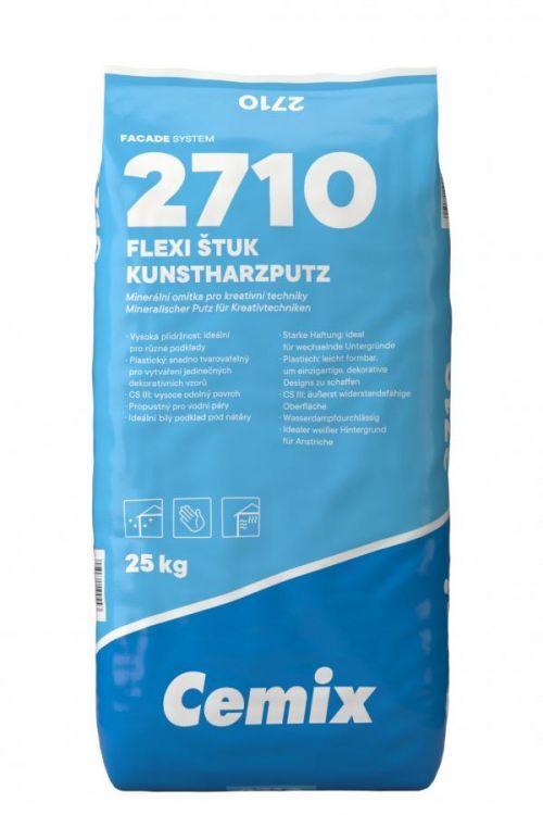 Štuk speciální Cemix 2710 FLEXI 25 kg