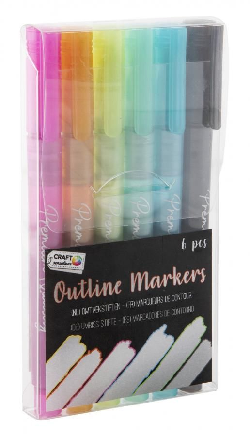 Obrysové fixy 13,5x1,1 cm - RMS