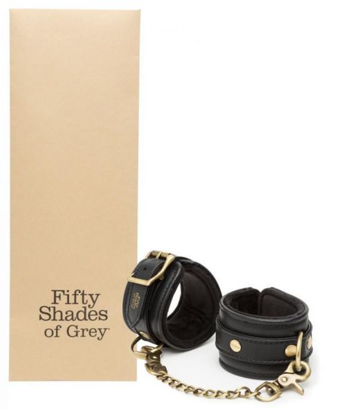 Fifty Shades of Gray - Bound to You Wrist Cuffs (Black)