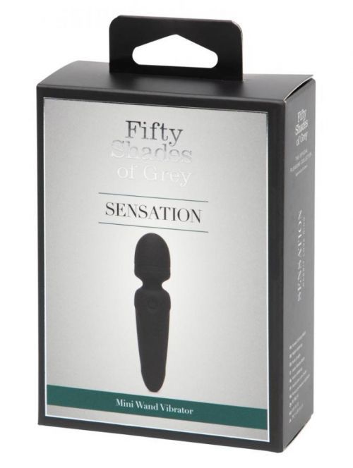 Fifty Shades of Gray - Sensation Wand mini massage vibrator (black)