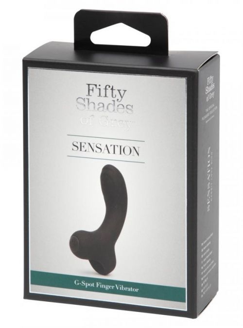 Fifty shades of gray - Sensation rechargeable G-spot vibrator (black)