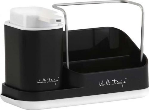Černý set na mytí nádobí Vialli Design