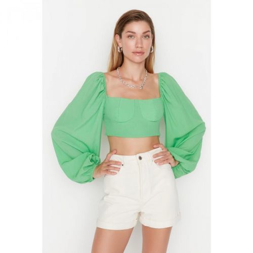 Dámský Crop Top Trendyol Floral