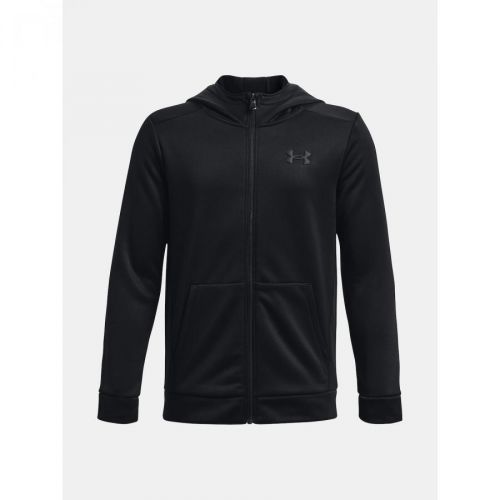 Under Armour Mikina UA Armour Fleece FZ-BLK - Kluci