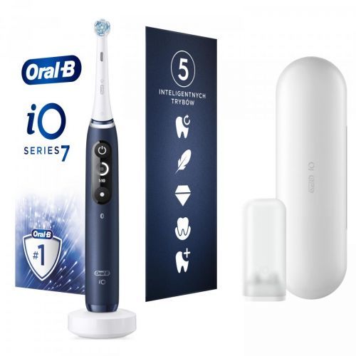 Oral-B iO 7 Modrý elektrický zubní kartáček