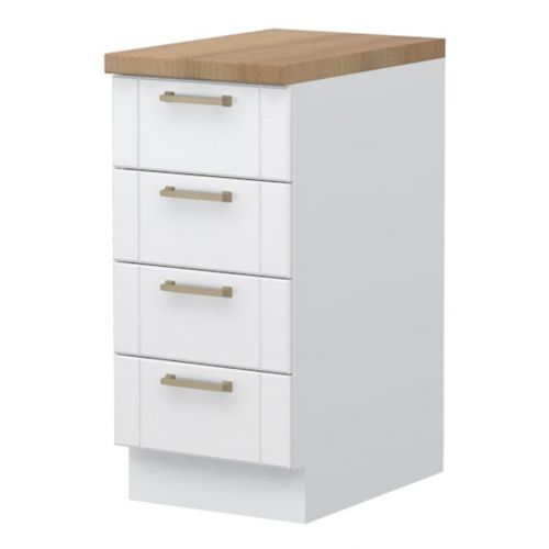 Kuchyňská Skříňka Tara R-40-4f/4 4s Standard White Mat