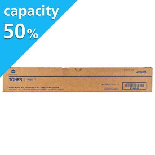 KONICA MINOLTA TN-322 K - originální