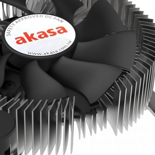 AKASA chladič CPU - hliníkový LGA1700 - mini itx (AK-CC6602HP01)
