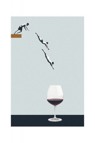 POSTERS Plakát, Obraz - Maarten Léon - Your friends in a glass, (40 x 60 cm)