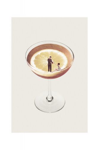 POSTERS Plakát, Obraz - Maarten Léon - My drink needs a drink, (40 x 60 cm)