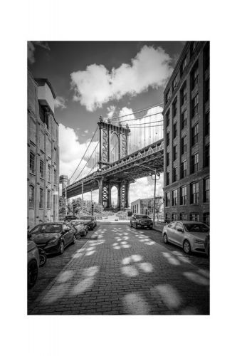 POSTERS Plakát, Obraz - Melanie Viola - NEW YORK CITY Manhattan Bridge, (40 x 60 cm)