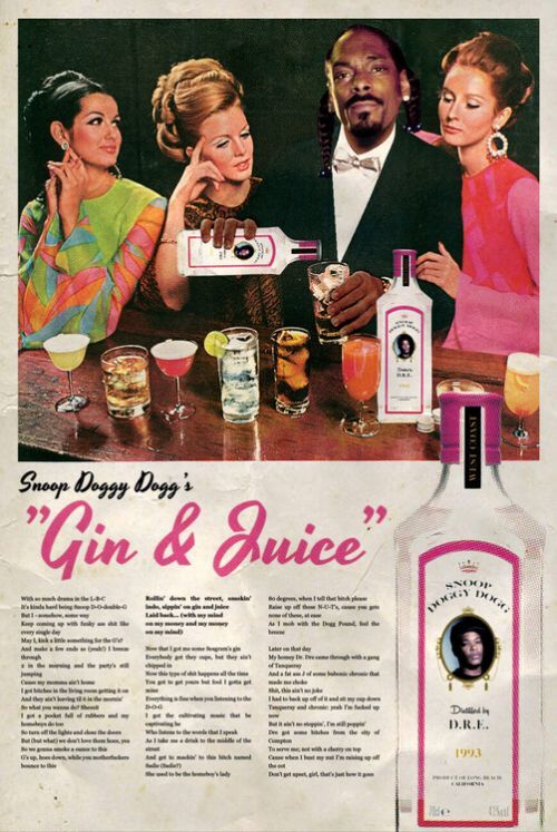 POSTERS Plakát, Obraz - David Redon - Gin and Juice, (40 x 60 cm)