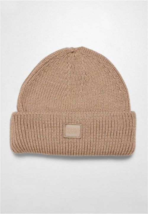 Knitted Wool Beanie - unionbeige