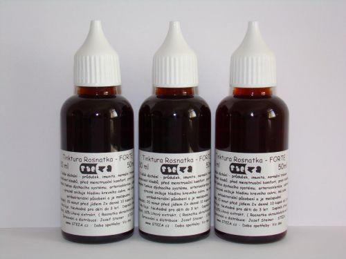 STEZA - Tinktura Rosnatka okrouhlolistá - FORTE 50 ml.