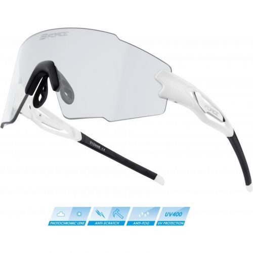 Brýle Force Mantra - fotochromatické sklo, bílá