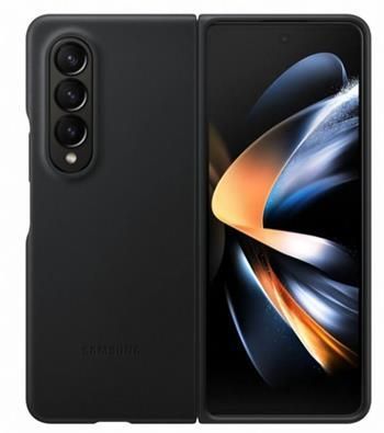 Samsung kožený kryt pro Galaxy Z Fold 4, černá