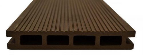 Terasový profil UNVOC ČOKO HNĚDÁ (FSC 100%) 23 x 146 x 2000 mm