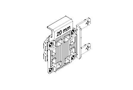 CLICK SYTÉM Počáteční a koncový klip 9238, TWINSON