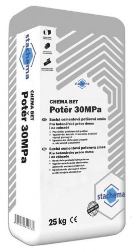 Potěr cementový Stachema CHEM BET Potěr 30 MPa 25 kg