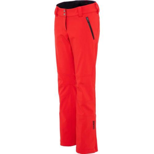 Colmar LADIES PANTS Dámské lyžařské softshellové kalhoty, červená, velikost 42