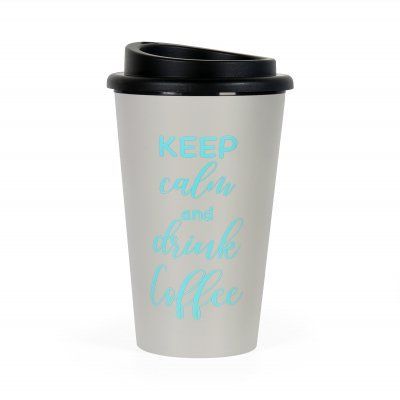 Termohrnek ECO_Keep calm and drink coffee - Albi