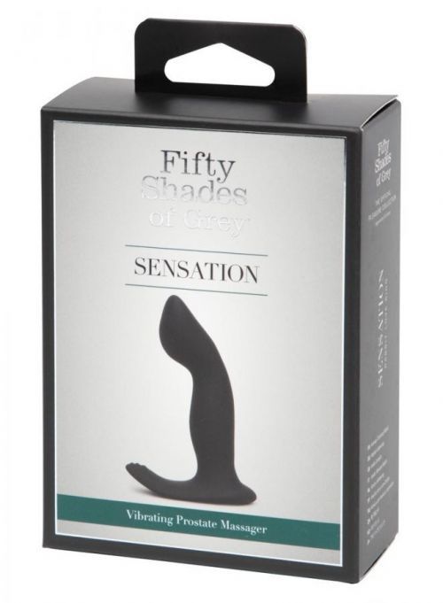 Fifty shades of gray - Sensation rechargeable prostate massaging vibrator (black)