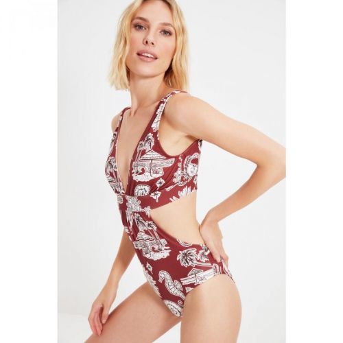 Dámské plavky Trendyol Ethnic