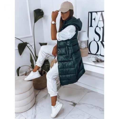 VISAN women's vest dark green Dstreet TY2776