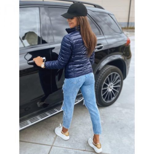 Women's transitional jacket NOLI navy blue Dstreet TY3004